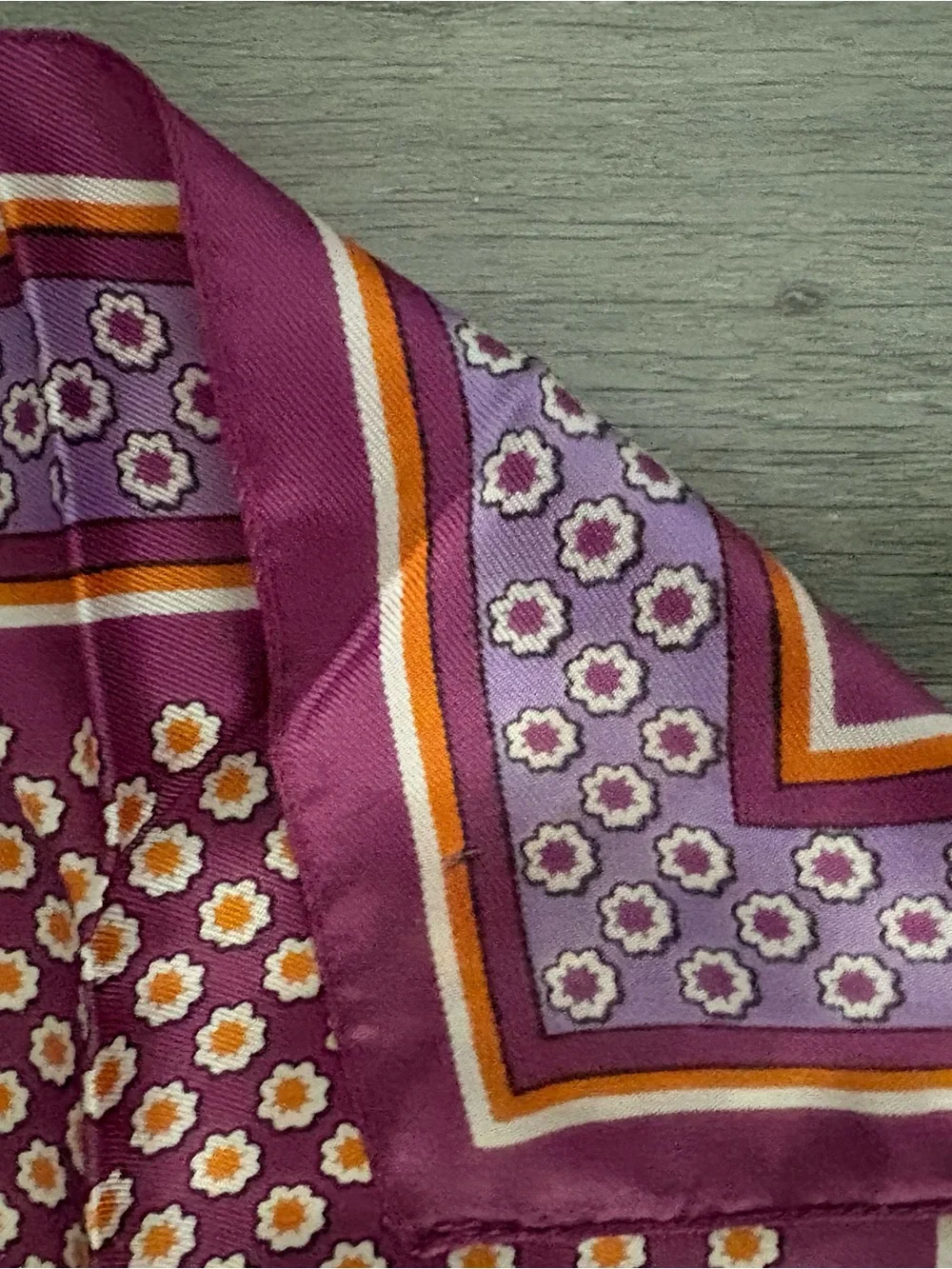 Vintage Groovy Morsly New York Scarf